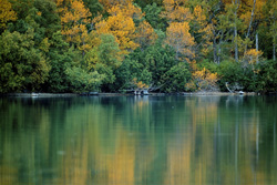 Capture the colorful autumn impressions at Naknek Lake in Alaska
