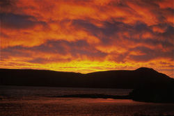 A spectacular Williwaw storm at Naknek Lake in Alaska