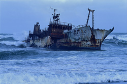 The wreck of the Japanese fishing trawler Meisho Maru 38 at Cape Agulhas - a tragic tale