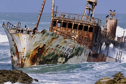 Meisho Maru 38 - Wrack am Cape Agulhas