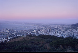 Romantic Atmosphere: Cape Town at Sunset