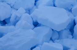 Fascinating Arctic pack ice off Cape Anne in Canada
