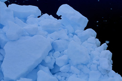 Fascinating Sea Ice in the Arctic off Cape Anne, Nunavut, Canada