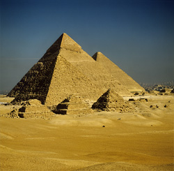 Die Pyramiden von Gizeh - Monumente der antiken ägyptischen Zivilisation