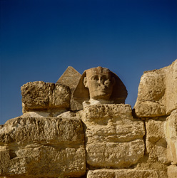 The mysterious Sphinx of Giza - a fascinating landmark of Egypt