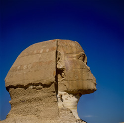 The majestic Great Sphinx of Giza - An emblematic symbol of Egyptian history