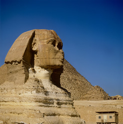 The majestic Great Sphinx of Giza