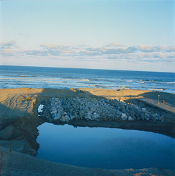 Fascinating construction work on the North Breakwater in Richards Bay, South Africa