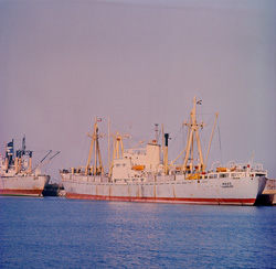 Historic Moment: First German Cargo Ship Arrives at the Modern Port of Shueiba